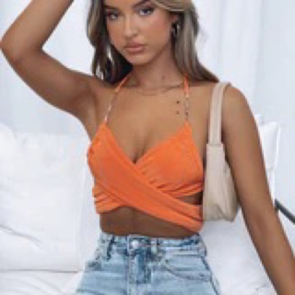 Whitefox boutique New Film Crop Rust